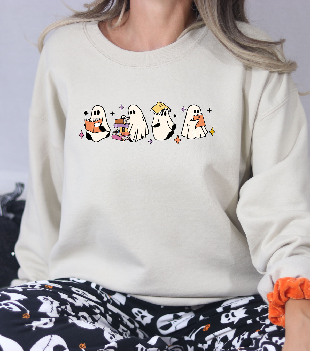 Ghostly Book Club Crewneck Sweatshirt