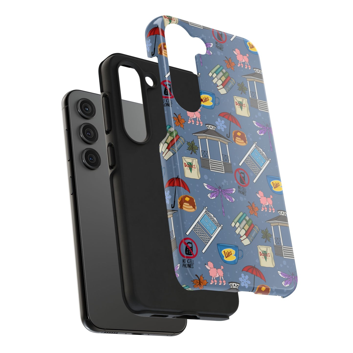 Stars Hollow Gilmore Girls Blue Phone Case