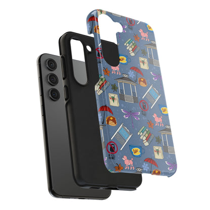 Stars Hollow Gilmore Girls Blue Phone Case