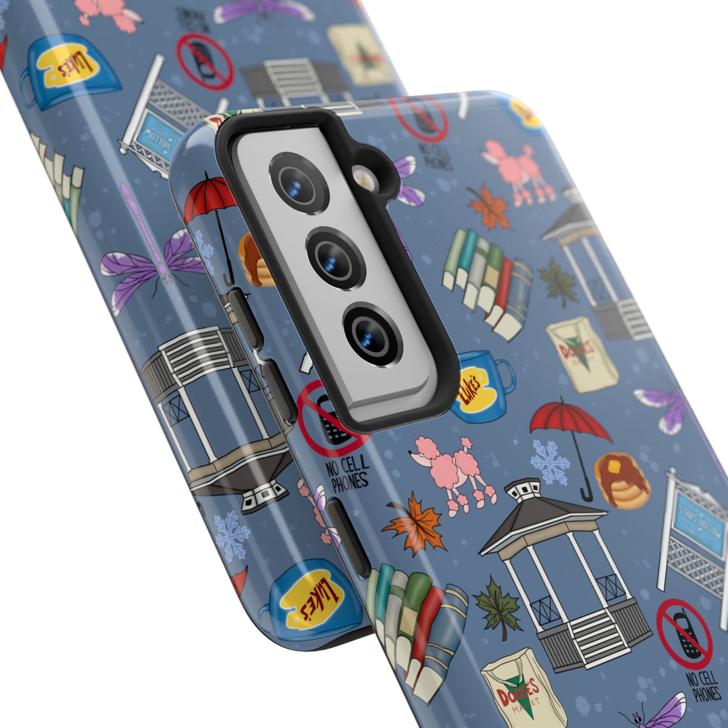 Stars Hollow Gilmore Girls Blue Phone Case