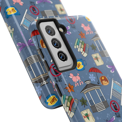 Stars Hollow Gilmore Girls Blue Phone Case