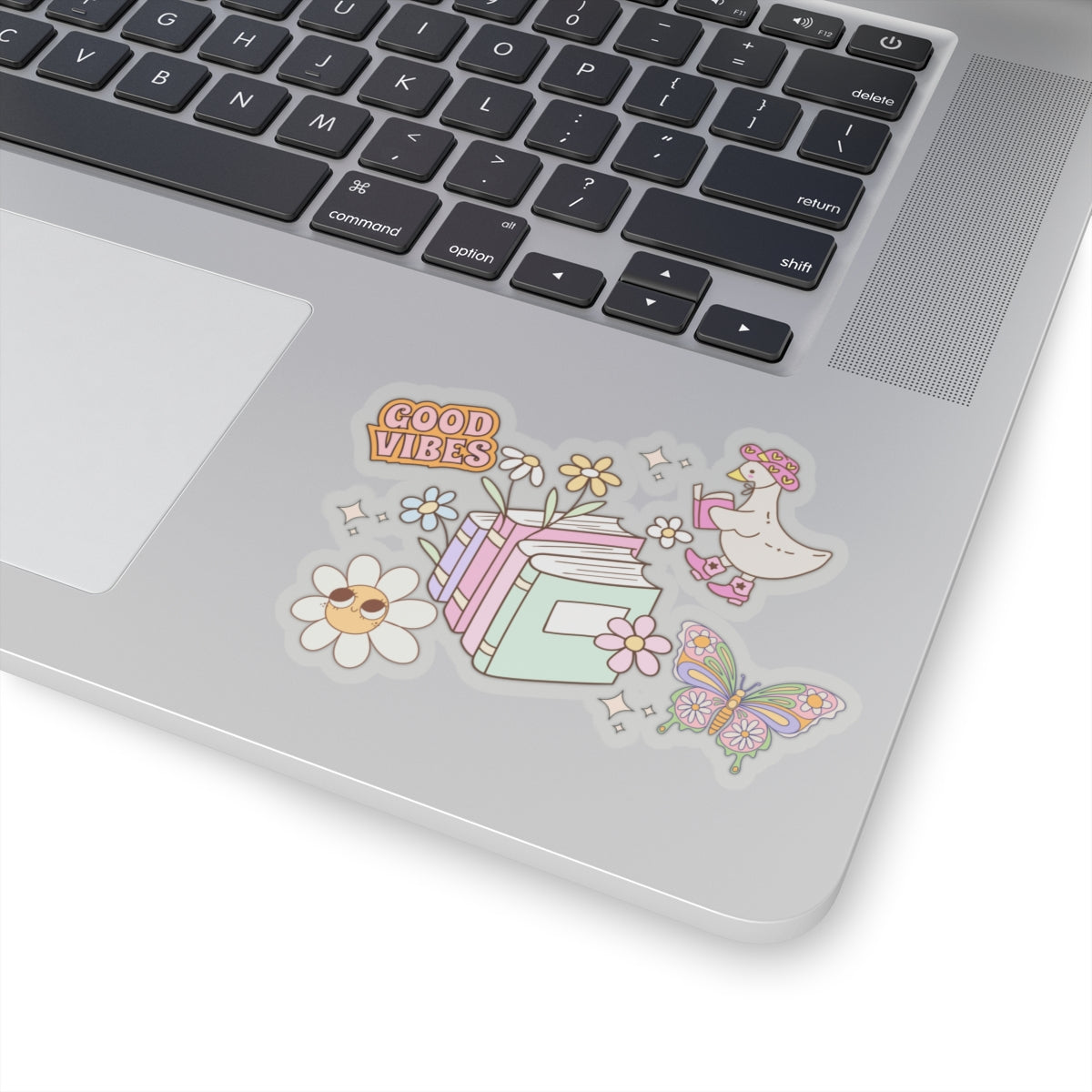 Cozy Bookish Scene Sticker