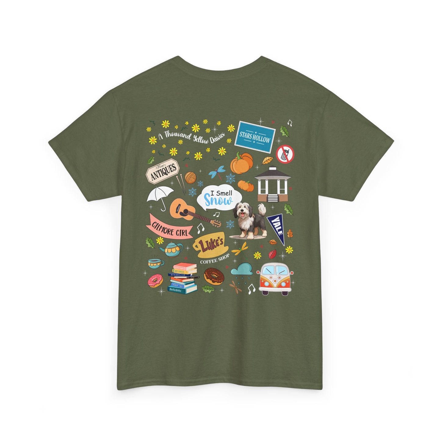 Stars Hollow Collage Tee (Back Design)