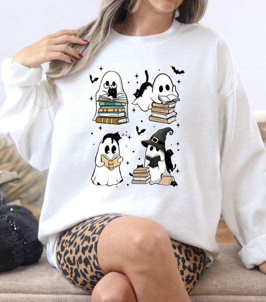 Spooky Readers Crewneck Sweatshirt