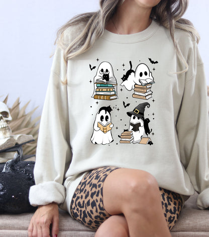 Spooky Readers Crewneck Sweatshirt