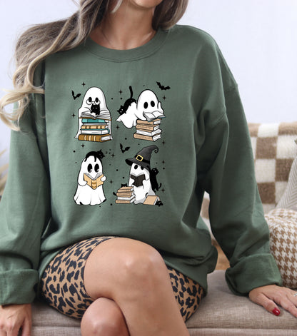 Spooky Readers Crewneck Sweatshirt