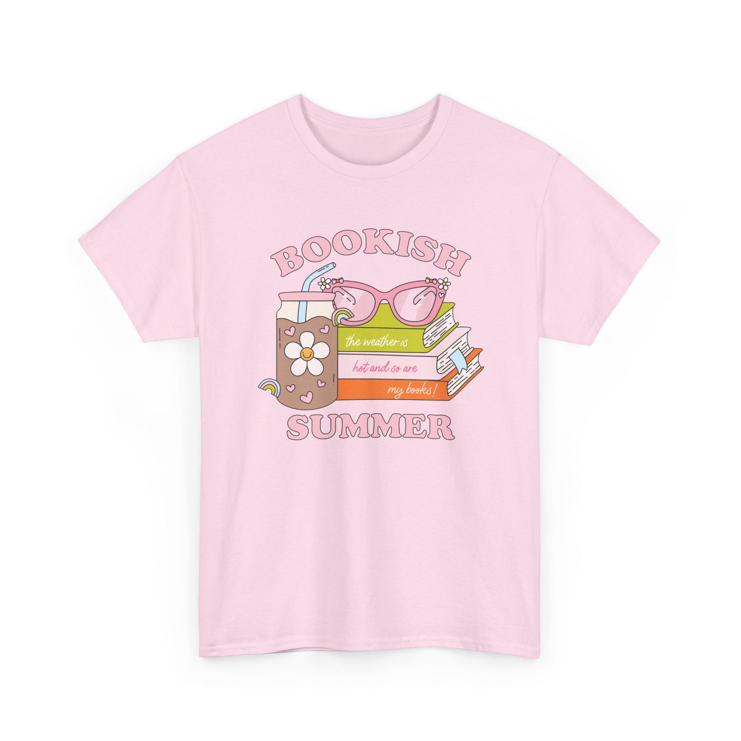 Bookish Summer Graphic Cotton Tee