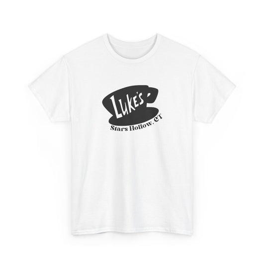 Luke’s Diner Crewneck Unisex Cotton T-Shirt-Stars Hollow GG Apparel
