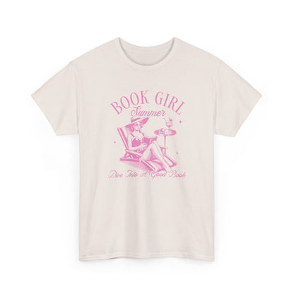 Book Girl Summer Girly Pop Tee-Bookish T-Shirt