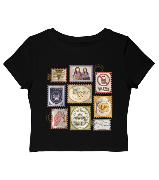 Stars Hollow Stamp Baby Tee