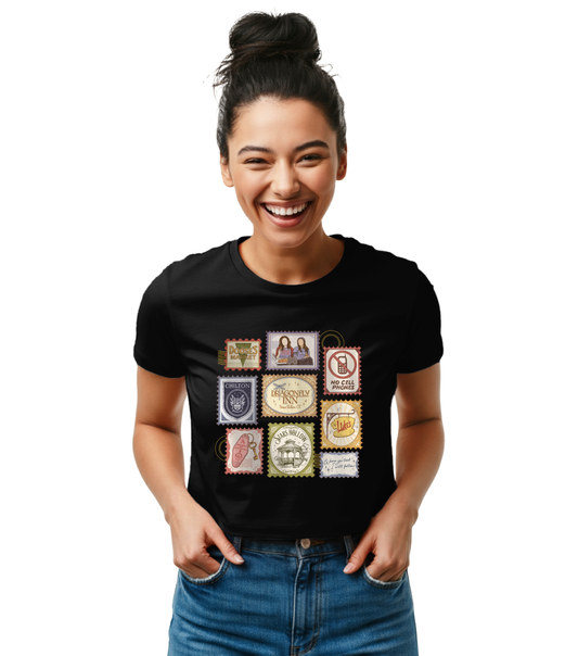 Stars Hollow Stamp Baby Tee