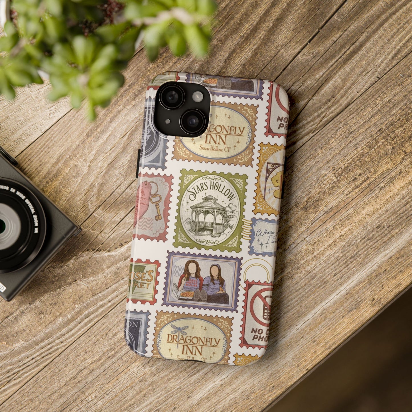 Vintage Stars Hollow Stamp Phone Case-Gilmore Girls