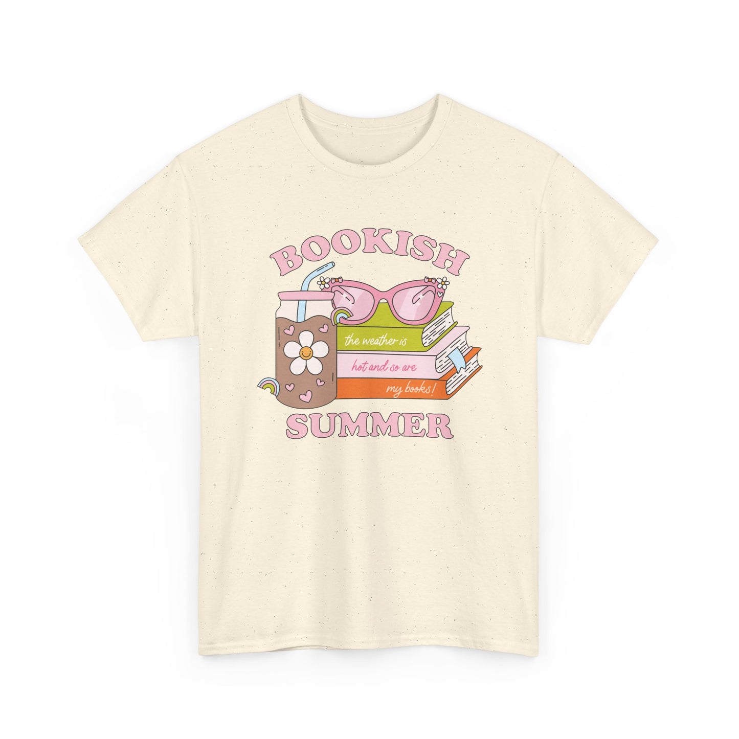 Bookish Summer Graphic Cotton Tee