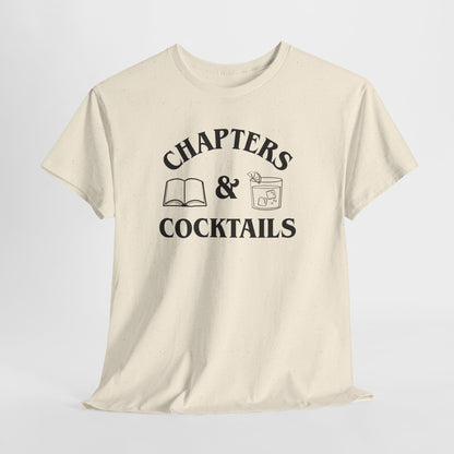 Chapters & Cocktails Tee-Bookish T-shirt