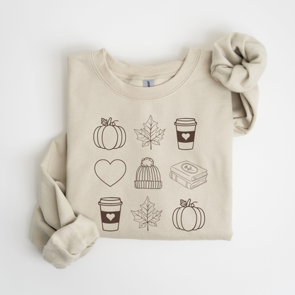 Stars Hollow Autumn Vibes Crewneck-Gilmore Girls Apparel