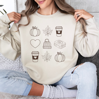 Stars Hollow Autumn Vibes Crewneck-Gilmore Girls Apparel
