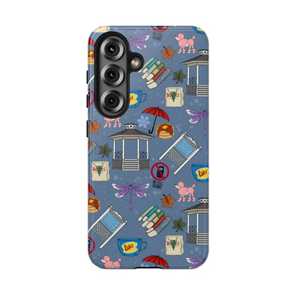 Stars Hollow Gilmore Girls Blue Phone Case