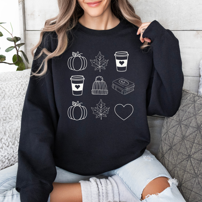 Stars Hollow Autumn Vibes Crewneck-Gilmore Girls Apparel