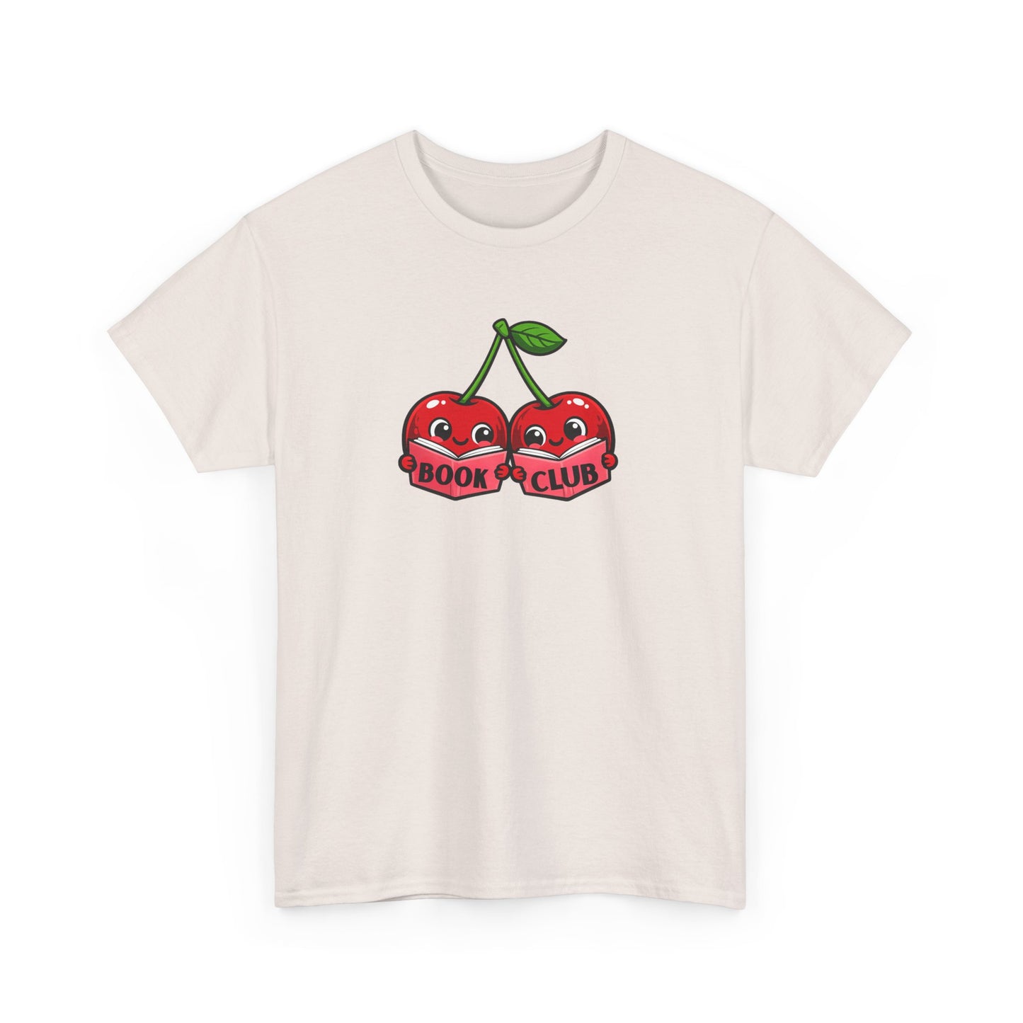 Book Club Cherry T-Shirt — Cute Retro Reading Tee