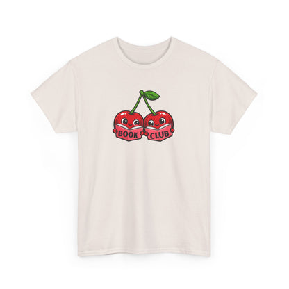 Book Club Cherry T-Shirt — Cute Retro Reading Tee