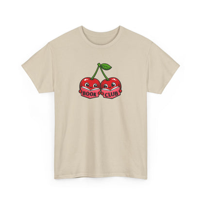 Book Club Cherry T-Shirt — Cute Retro Reading Tee