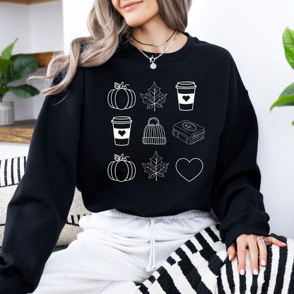 Stars Hollow Autumn Vibes Crewneck-Gilmore Girls Apparel