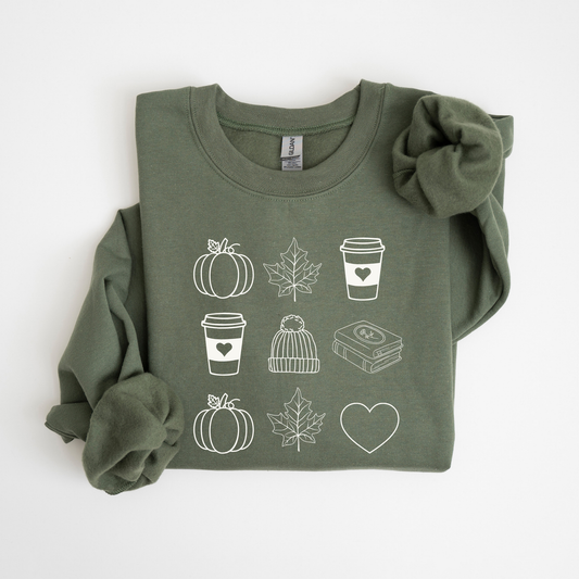 Stars Hollow Autumn Vibes Crewneck-Gilmore Girls Apparel