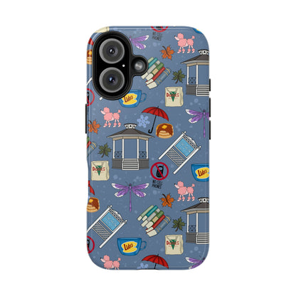 Stars Hollow Gilmore Girls Blue Phone Case