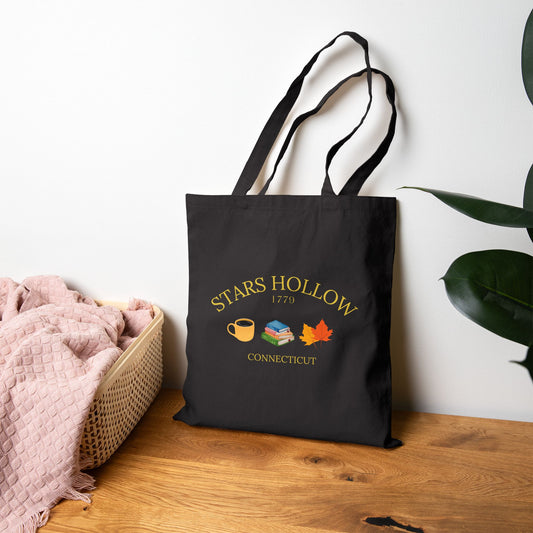 Stars Hollow, Connecticut Tote Canvas Tote Bag-Gilmore Girls Tote