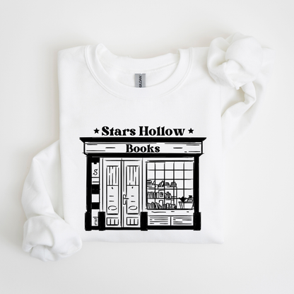 Star's Hollow Bookstore Crewneck Sweatshirt-Rory Gilmore & Book Lovers