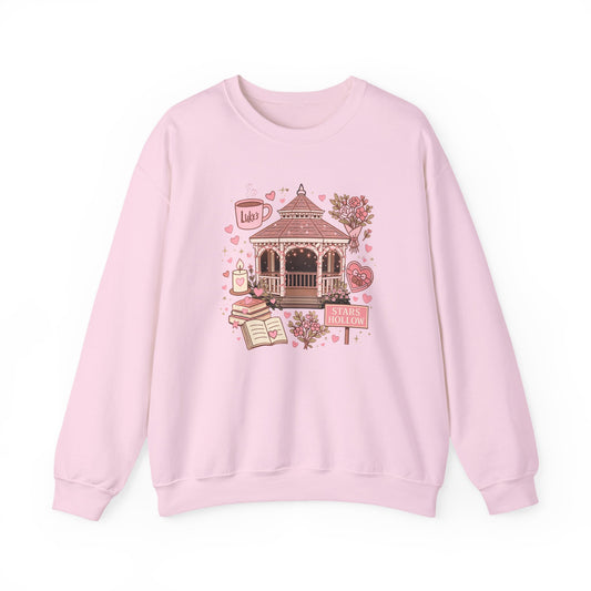 Stars Hollow Valentine Crewneck-Gilmore Girls Sweatshirt
