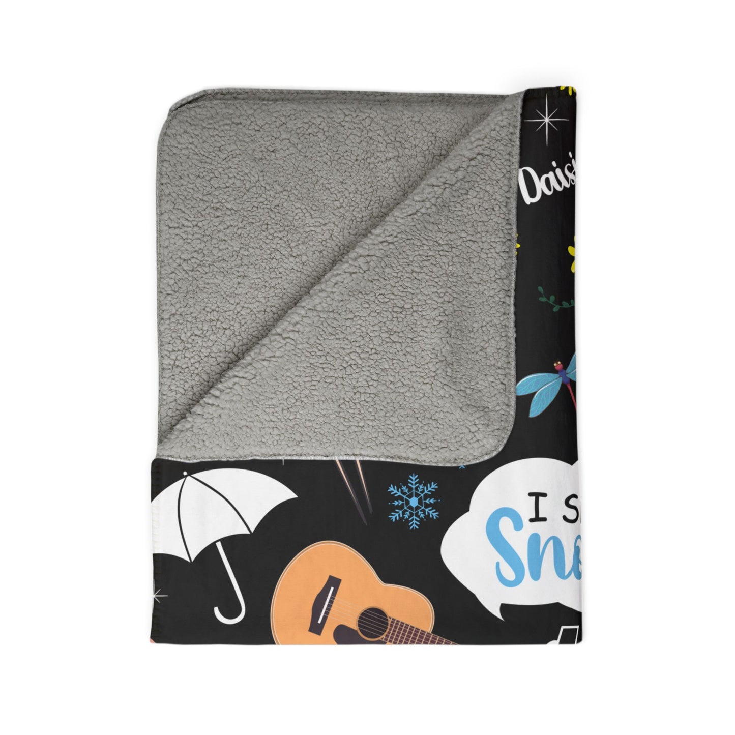 Everything Stars Hollow/Gilmore Girls Sherpa Fleece Blanket