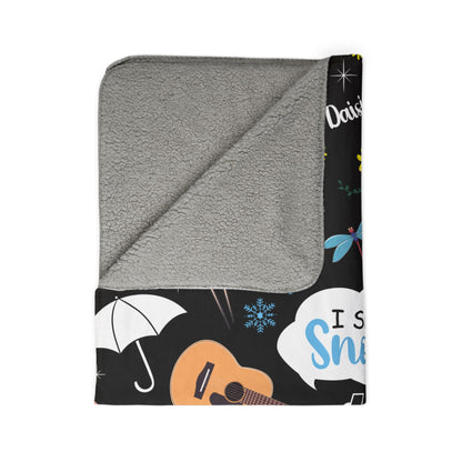 Everything Stars Hollow/Gilmore Girls Sherpa Fleece Blanket