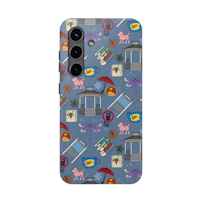 Stars Hollow Gilmore Girls Blue Phone Case