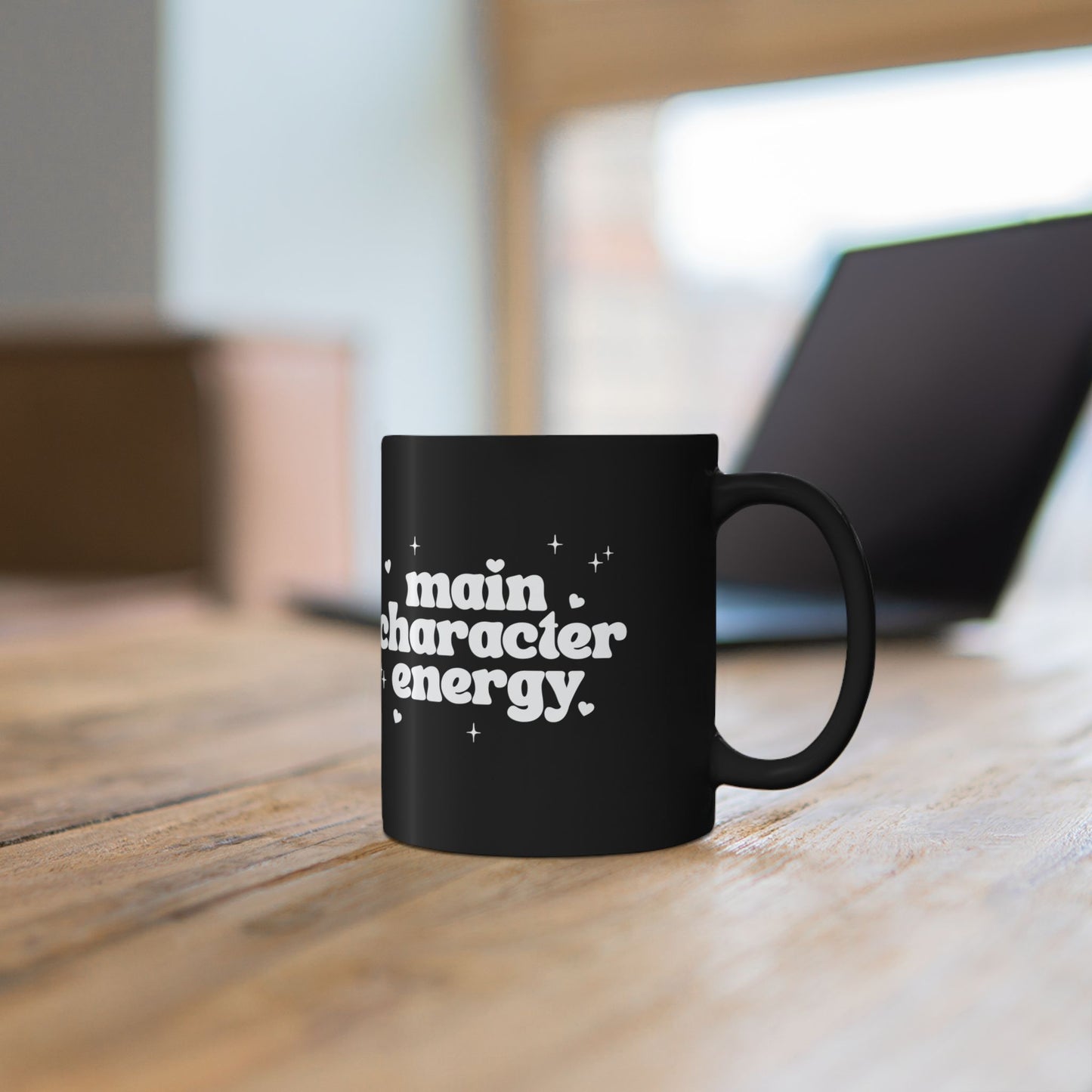 Main Character Energy-Black