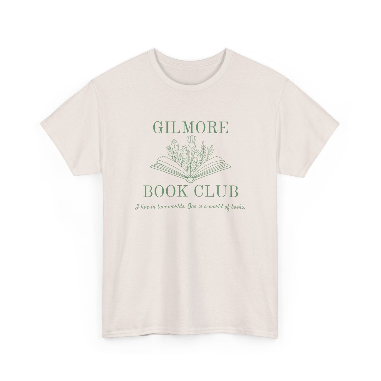 Gilmore Book Club Tee — Vintage Floral Reading Shirt