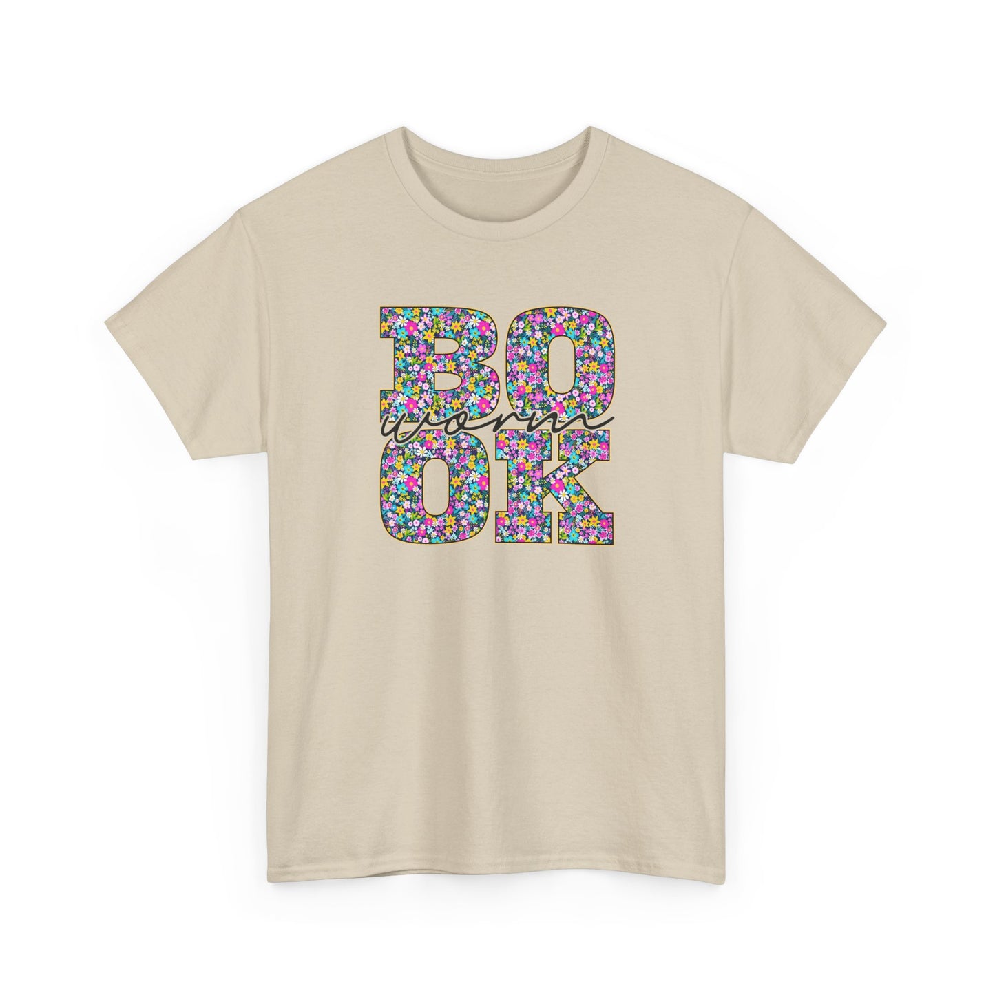 Floral Bookworm Tee-Bookish T-Shirt