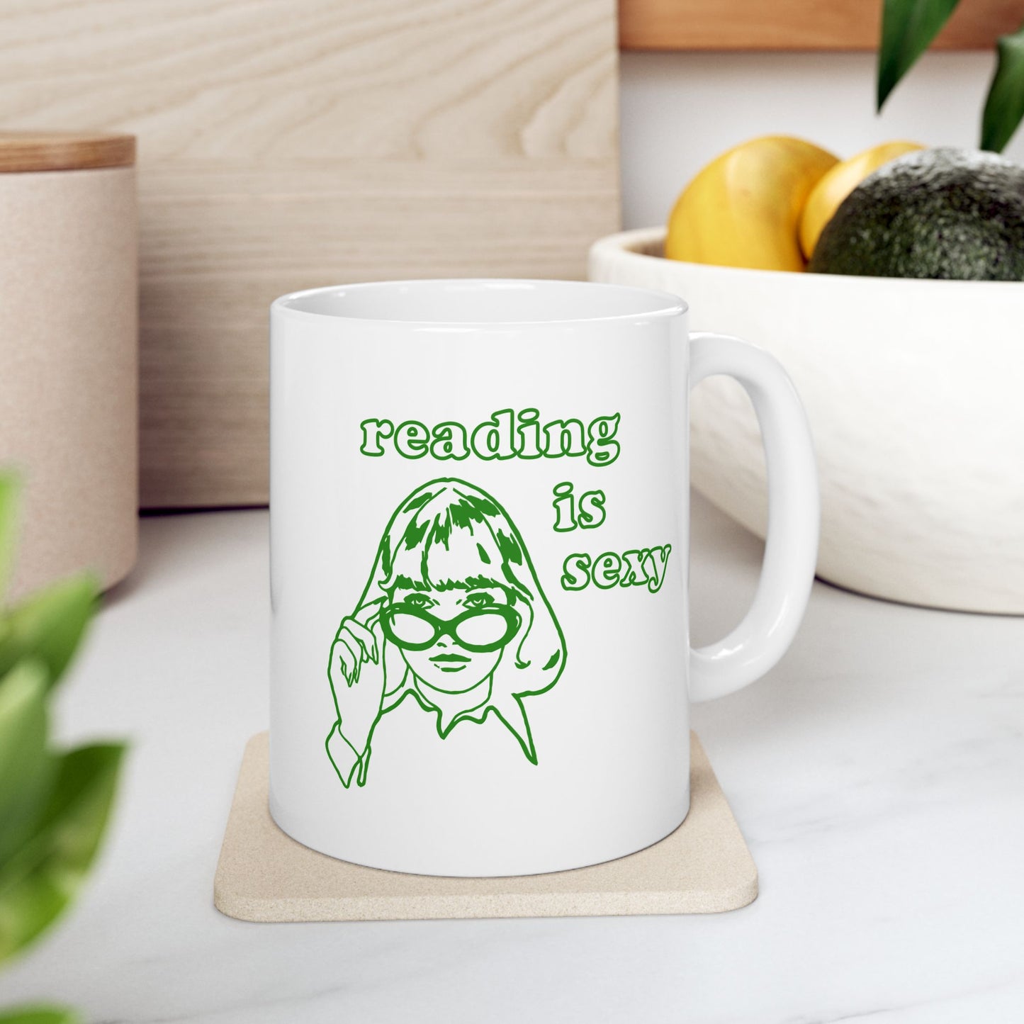 Reading Is Sexy Ceramic Mug-Gilmore Girls Inspired Cup