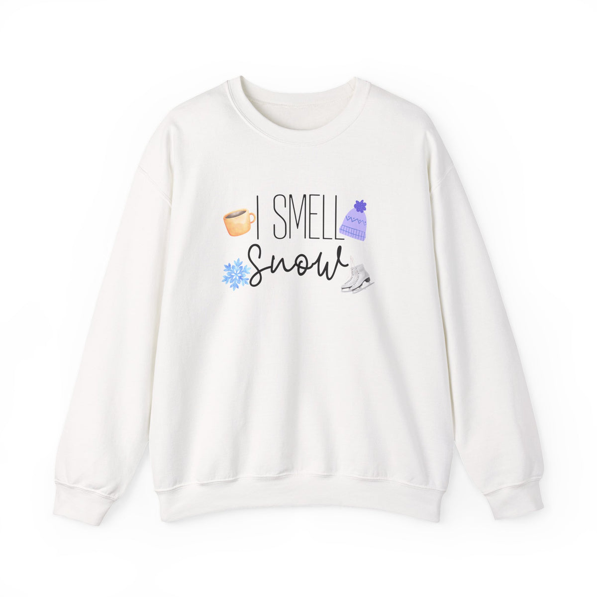 I Smell Snow Crewneck Sweatshirt-Cozy Gilmore Girls Apparel