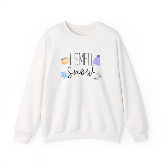 I Smell Snow Crewneck Sweatshirt-Cozy Gilmore Girls Apparel