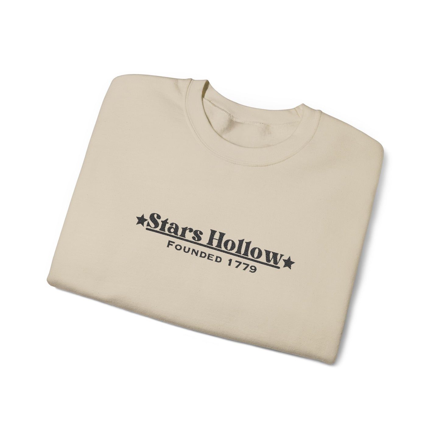 Stars Hollow 1779 Embroidered Crewneck Sweatshirt