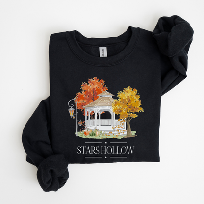 Stars Hollow Gazebo Crewneck Sweatshirt-Gilmore Girls