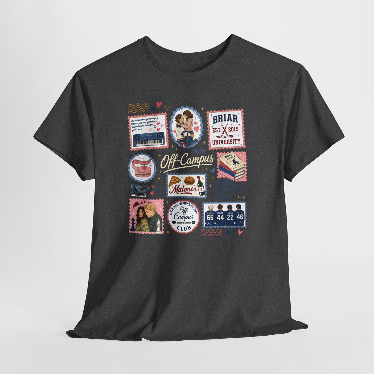 Off-Campus Hockey Romance T-Shirt