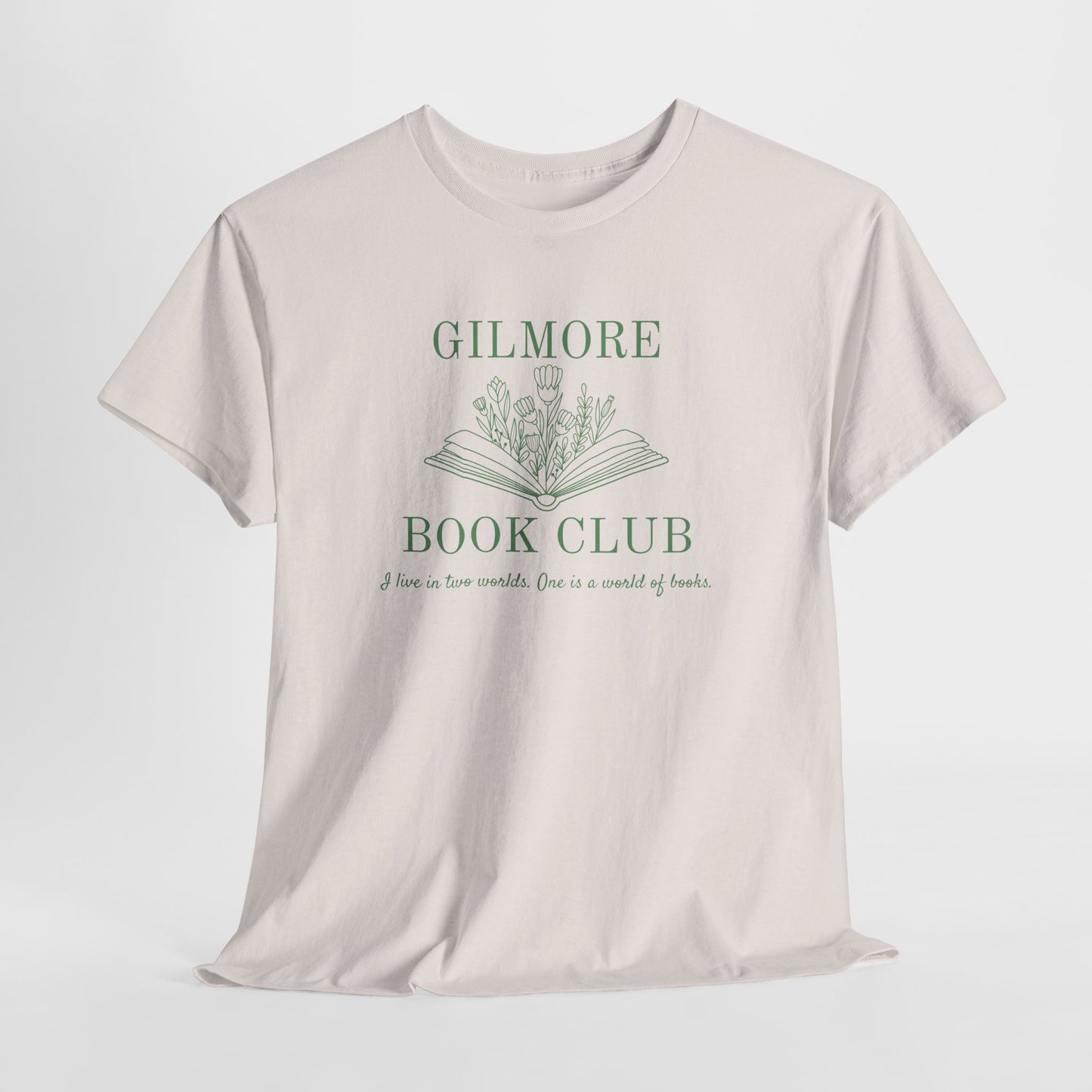 Gilmore Book Club Tee — Vintage Floral Reading Shirt