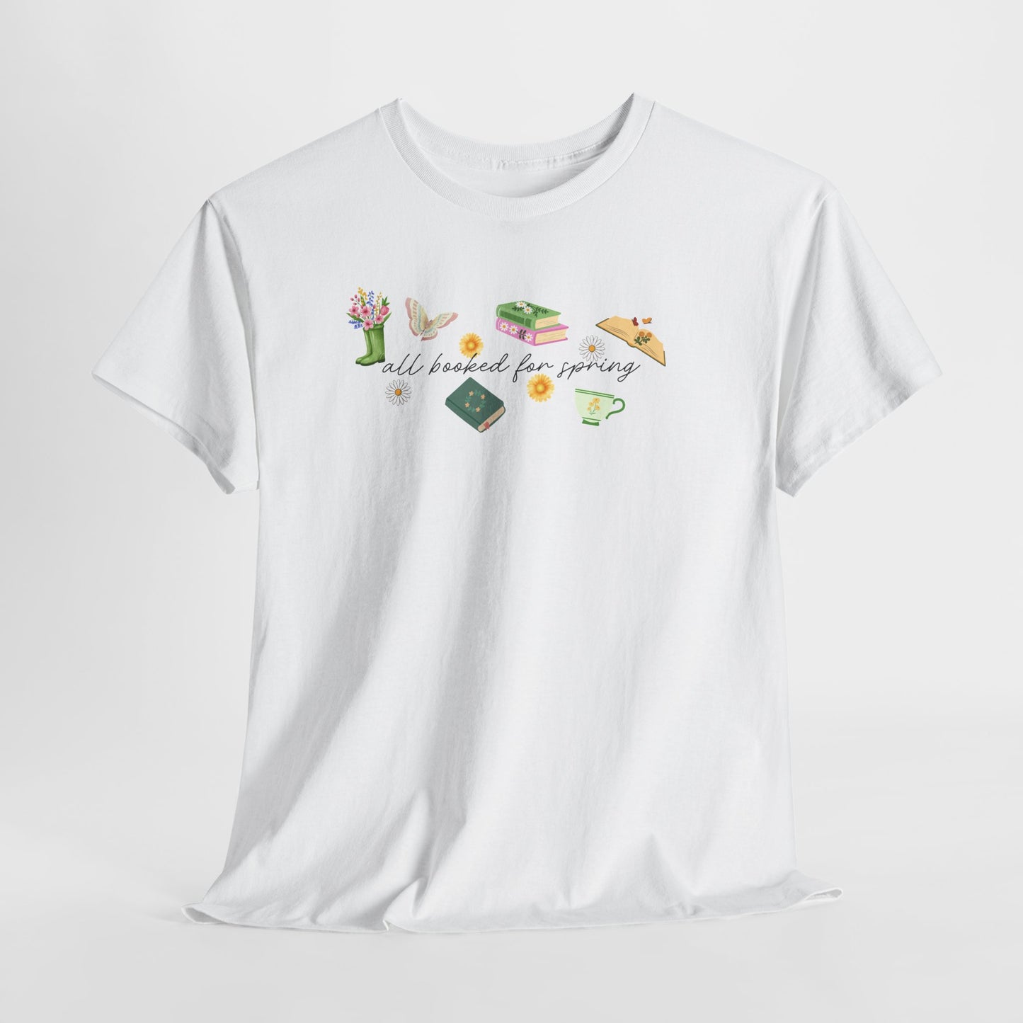 All Booked for Spring Tee-Bookish T-Shirt