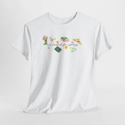All Booked for Spring Tee-Bookish T-Shirt