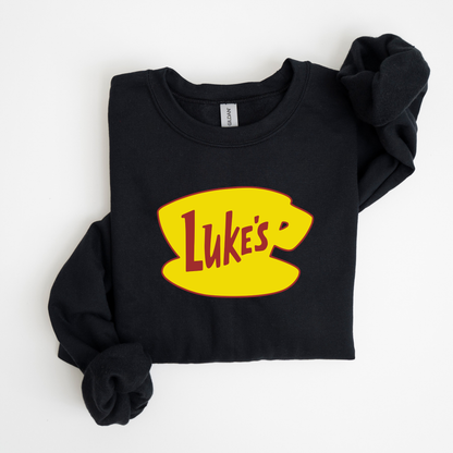 Luke's Diner Crewneck Sweatshirt -Cozy Gilmore Girls Vintage Style