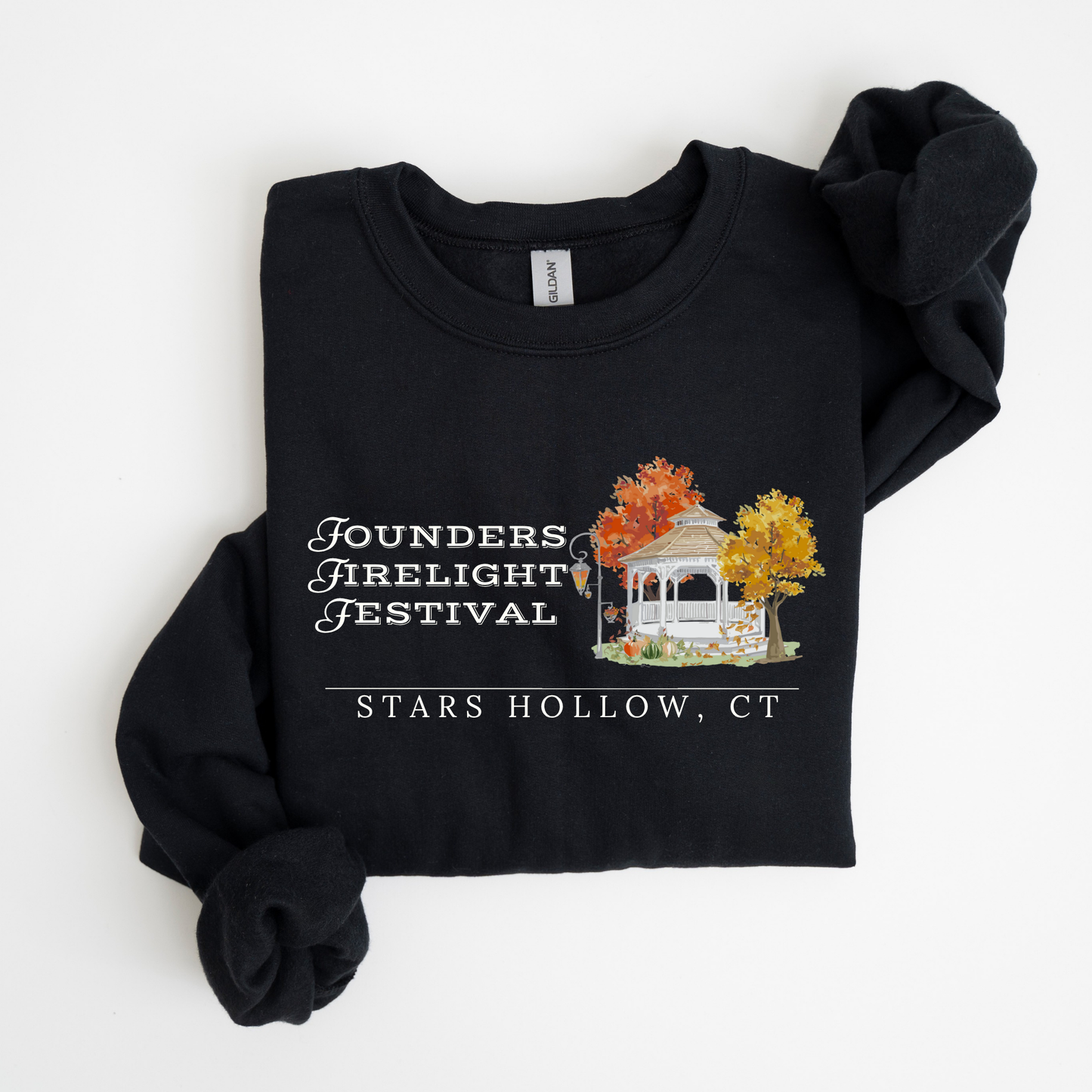 Founders Firelight Festival Crewneck Sweatshirt-Gilmore Girls Apparel