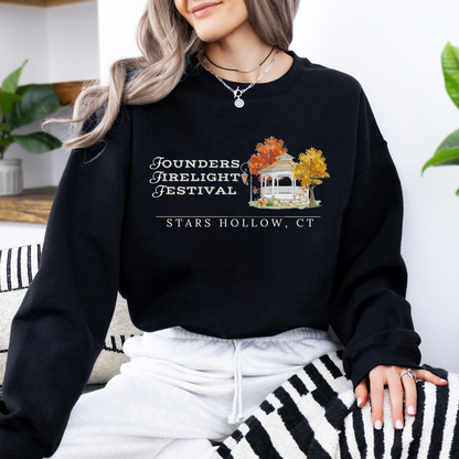 Founders Firelight Festival Crewneck Sweatshirt-Gilmore Girls Apparel