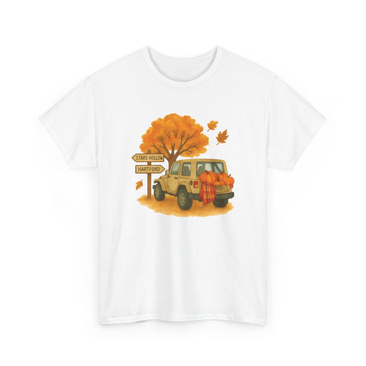 Stars Hollow Jeep Tee-Gilmore Girls Tee